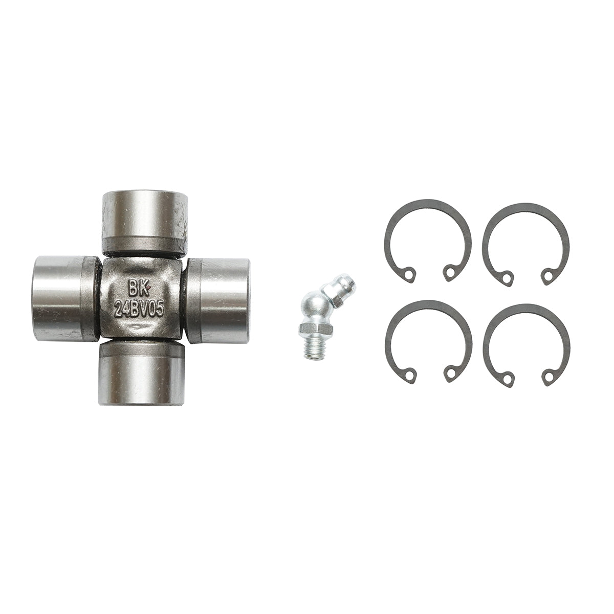 Cardan cross T1 22x54 (with grease fitting and safety locks)